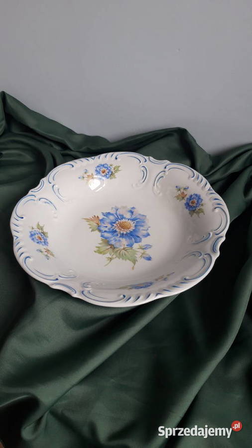 Talerz z porcelany fi 285 Bavaria Schumann Głuchołazy