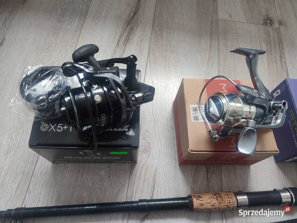 Wędka kołowrotek akcesoria wędkarskie nowe śląskie Katowice