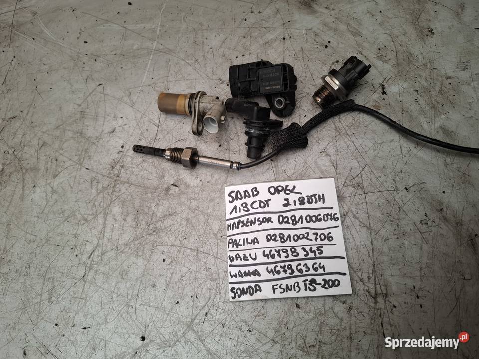 FIAT OPEL SAAB 19 CDTI czujnik wału walka Kielce