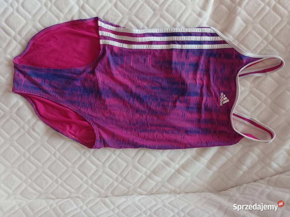 40L ADIDASGranatowo różowy strój kąpielowy Stroje kąpielowe Kraków