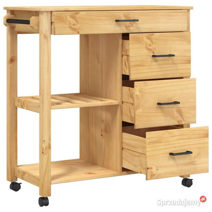 Wózek kuchenny MONZA 84x40x90 lite drewno sprzedam