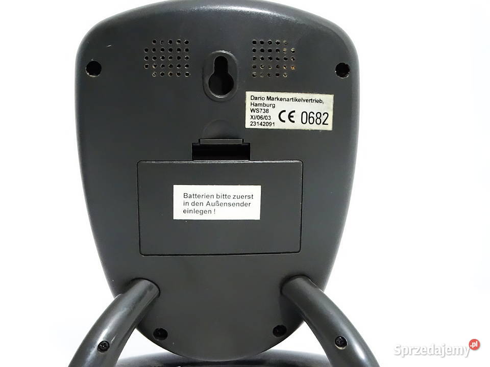 Stacja pogodowa WS738 firmy Mandolyn Electronic