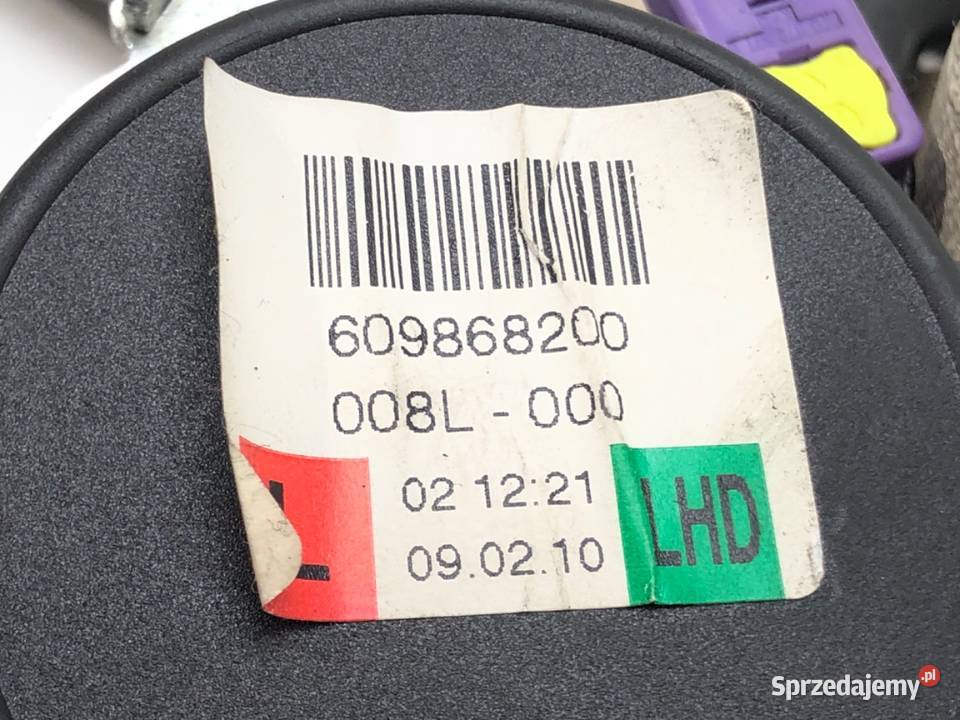 PAS BEZPIECZEŃSTWA PRZÓD LEWY SKODA SUPERB II