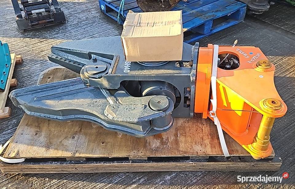 Nożyce do stali złomu KOTETSU KSH40 obrotowe małopolskie Mszana Dolna