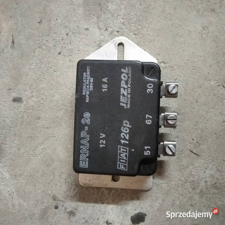 Regulator napięcia prądnicy fiat 126