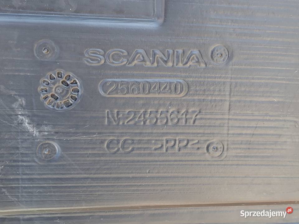 SCANIA R S EKOLOGIA WYGŁUSZENIE OSŁONA PŁYTA Bieleń