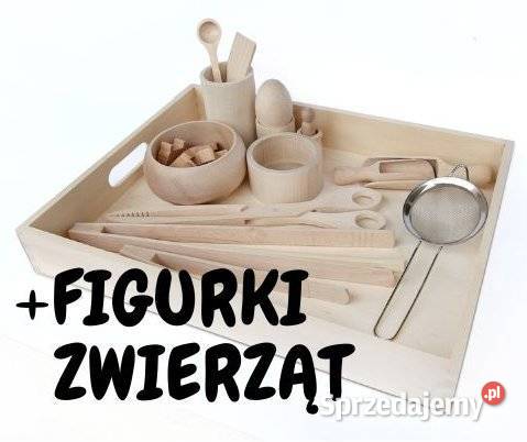 Zestaw do przesypywania duże figurki 6m+ Zduńska Wola