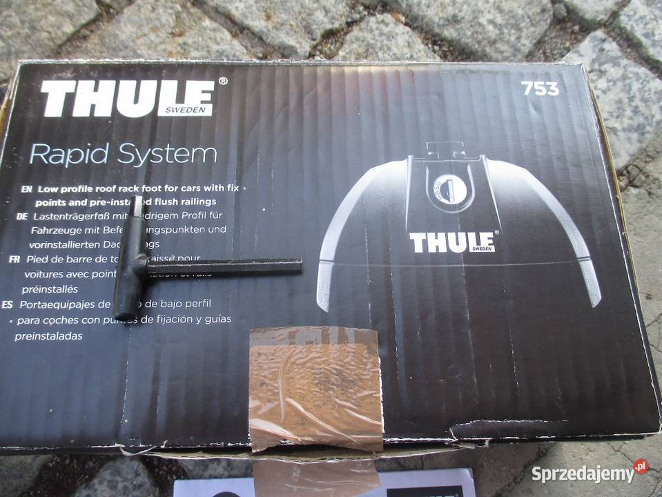 thule 753 rapid system stopy Bagażniki Ząbkowice Śląskie