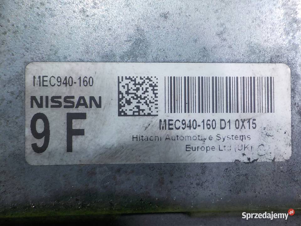 NISSAN JUKE F15 16 B 10r 5D sterownik komputer mazowieckie Suków sprzedam