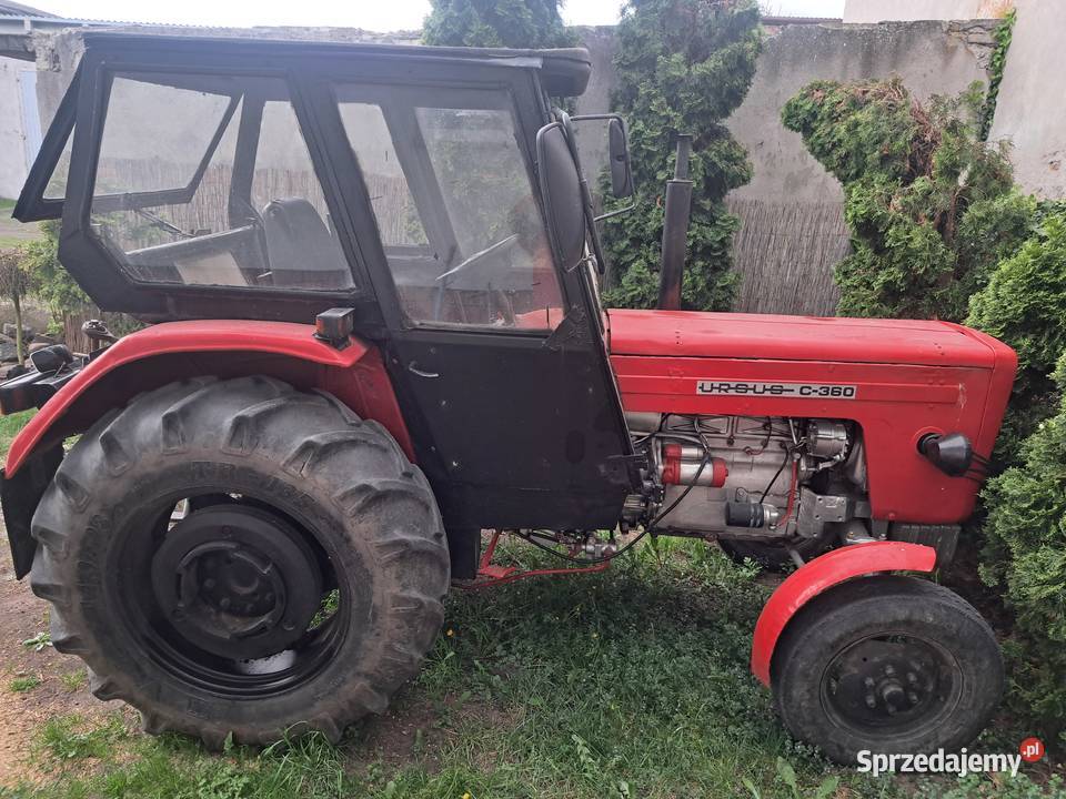 Traktor ursus c 360 plus części Ursus Złotniki Kujawskie sprzedam