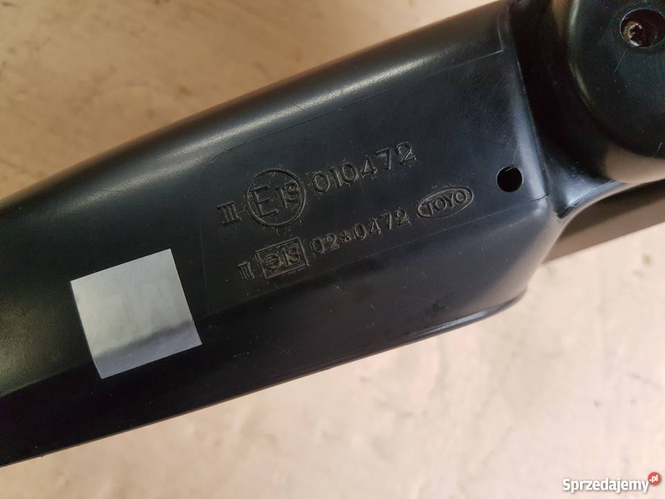 Suzuki Ignis FH 0003 lusterko lustro czarne mat Rok produkcji 2000 Legnica sprzedam