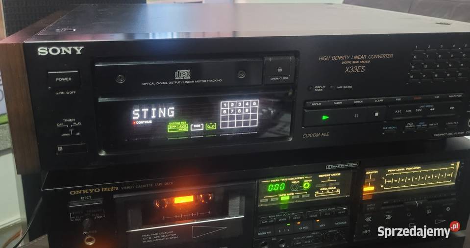 SONY CDP X33ES odtwarzacz cd podkarpackie Jasło sprzedam