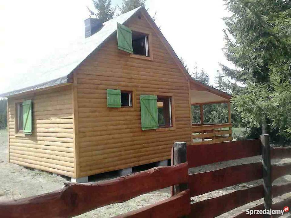 działka budowlana z domkiem jeziorem kSzczytna Piece