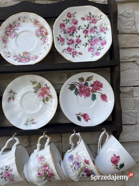Stara porcelana angielska filiżanka sygnowana sprzedam