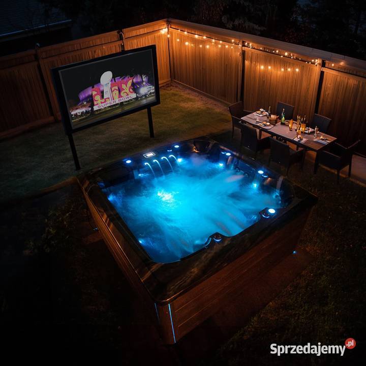 Jacuzzi ogrodowe wanna z hydromasażem SPA 6 os Tychy