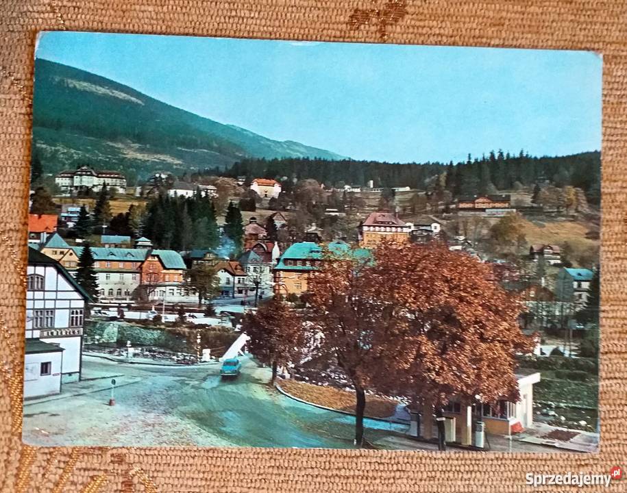 WIDOK NA SZPINDLEROWY MŁYN W KARKONOSZACH FOT Piszczac