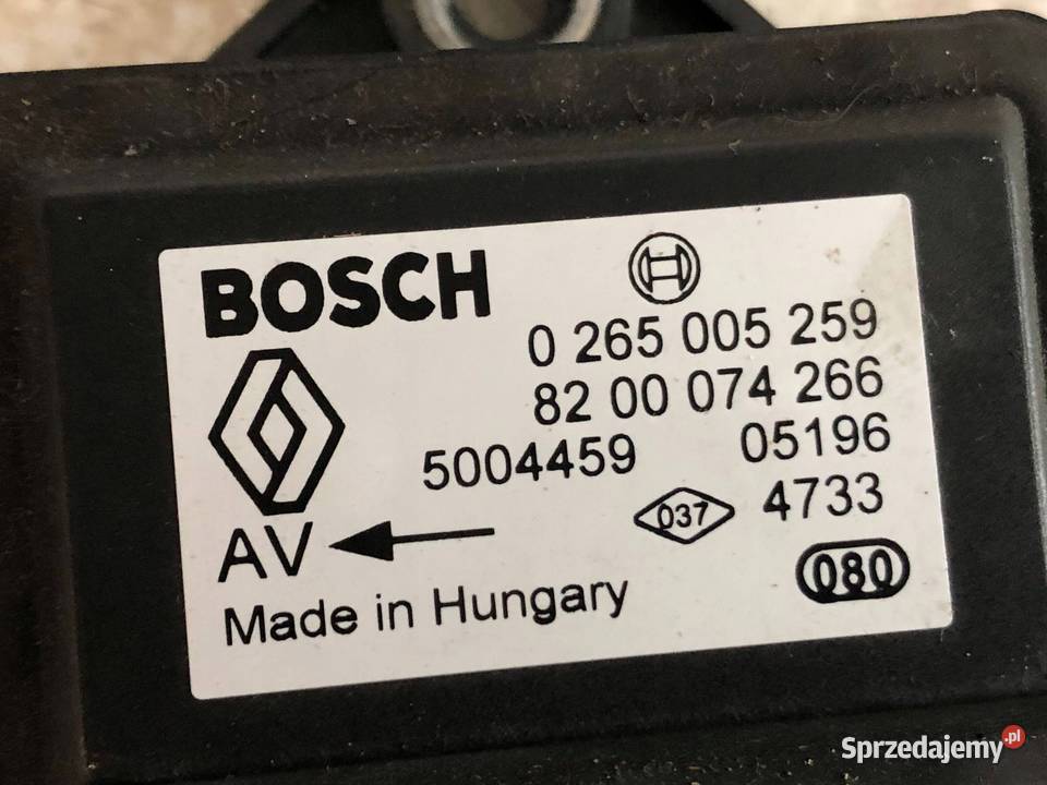 Renault Grand Scenic II 05r 20 16v Czujnik świętokrzyskie