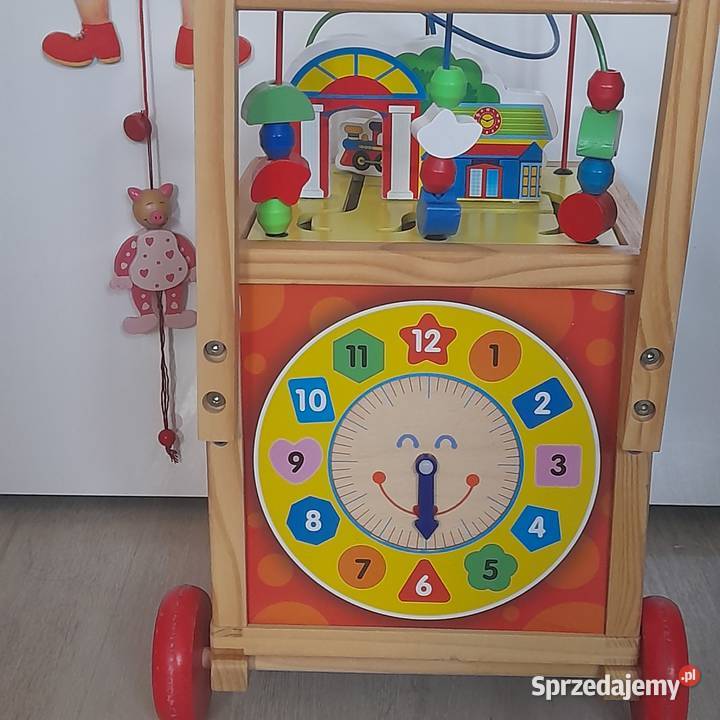 Interaktywny drewniany puchacz chodzik inne 18m+ Zabawki dolnośląskie Bogatynia