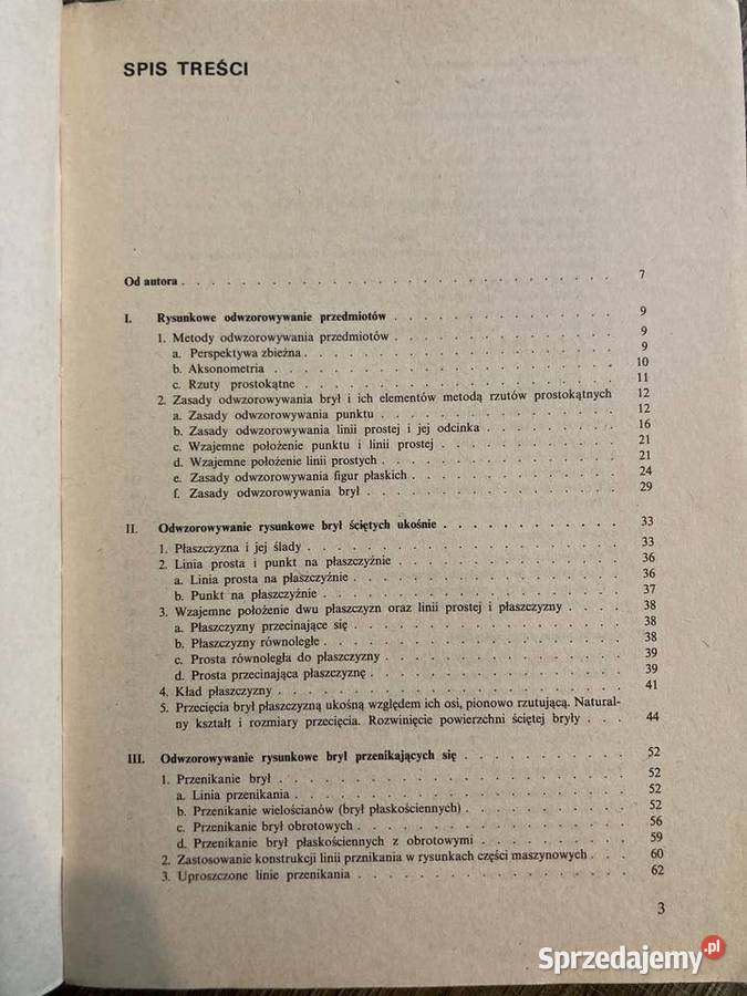 Podręcznik książka Rysunek Techniczny Zygmunt podkarpackie Nisko