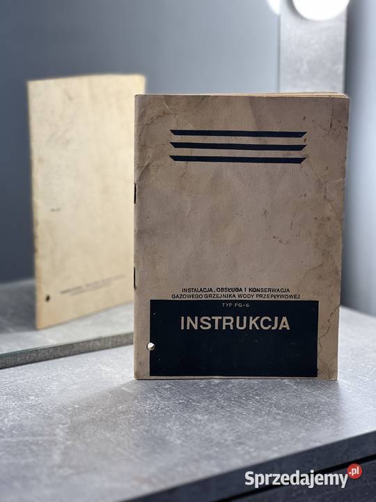 Ulotki instrukcje obsługi z PRLu HIT sprzedam
