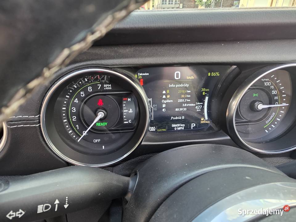 jeep wrangler sahara 20 turbo phev plugin hybrid Wrangler zachodniopomorskie Białogard