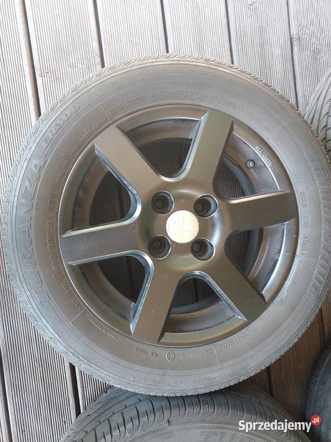 Koła Alu 15 Peugeot Citroen 4x108 19560 R15 Średnica 15" dolnośląskie Głogów