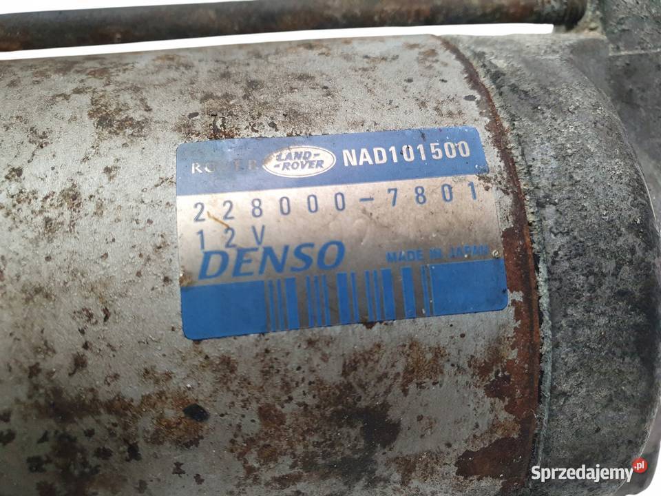 ROZRUSZNIK Land Rover Freelander 20 TD4 Denso osobowe lubelskie Chełm sprzedam