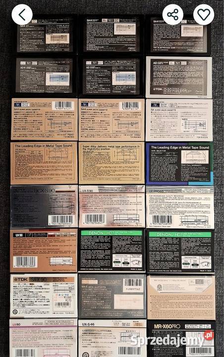 Kaseta DENON TEAC MARANTZ NATIONAL TDK SONY Giżycko