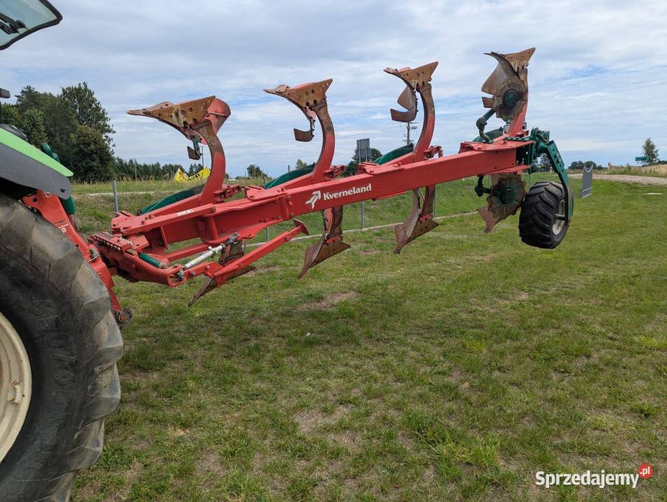 Pług obrotowy kverneland Vario 20 szerokie koło nieuszkodzony Pługi pomorskie Stężyca