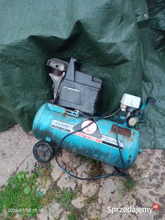 Kompresor Elektra Becum warsztatowy sprężarka Kielce