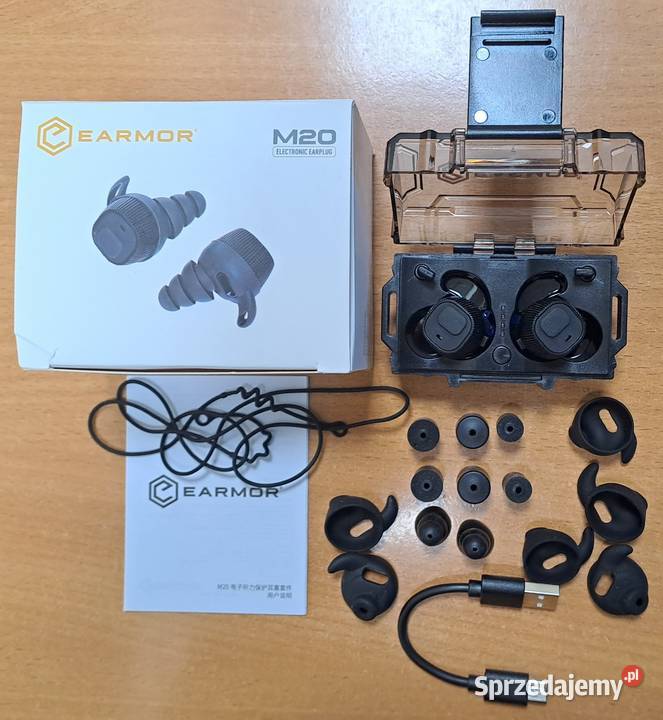 Earmor Aktywne ochronniki słuchu słuchawki M20 Łódź