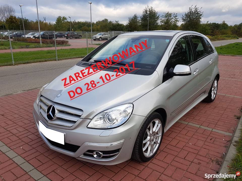 MercedesBenz Klasa B LIFT 18 CDI SPORT panorama nieuszkodzony B-klasa Otwock