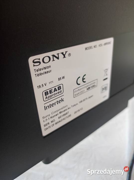 Telewizor SONY 48 dolnośląskie Łagiewniki sprzedam