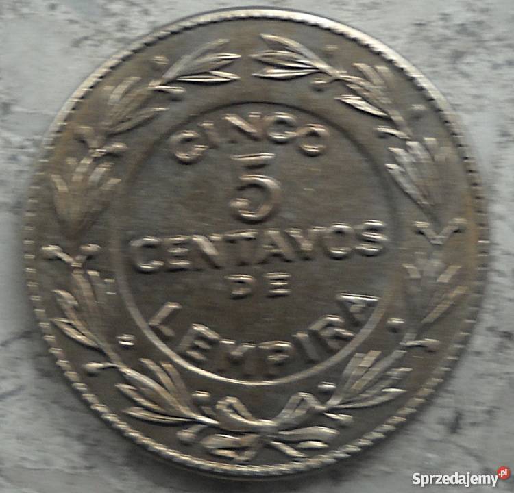 HONDURAS5 CENTAVOS DE LEMPIRA1956 r mazowieckie Legionowo