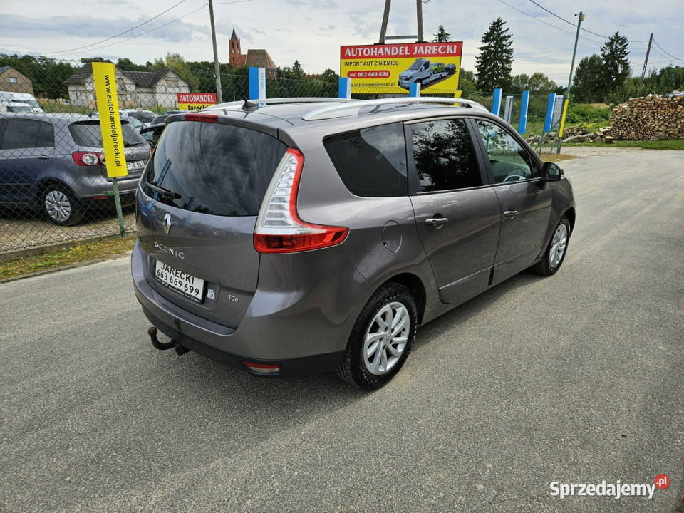 Renault Grand Scenic Opłacony Zdrowy Zadbany wspomaganie kierownicy Grand Scenic Kisielice