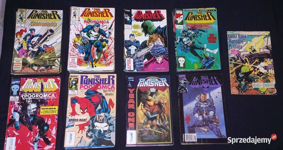 The Punisher TMSemic Marvel War Zone Komiksy 54 Pozostałe warmińsko-mazurskie Elbląg sprzedam