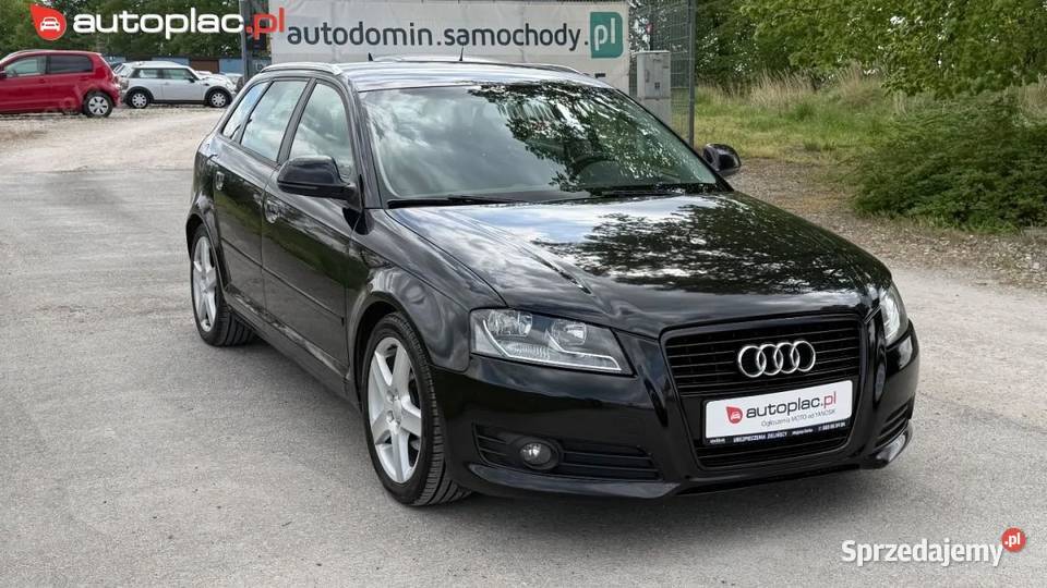 Audi A3 Sportback Raty 19 tdi 105 5 drzwiowy czarny sprzedam