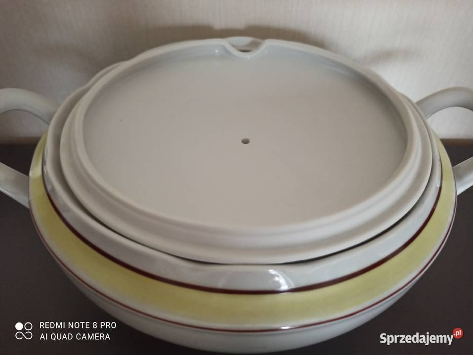 Waza do zupy Feston porcelana Ćmielów Porcelana i szkło Porcelana i szkło Białystok