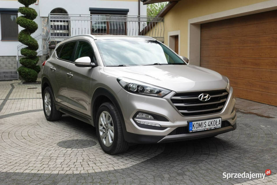 Hyundai Tucson Navi Kamera Serwisowany 132 wspomaganie kierownicy Samochody osobowe Płońsk