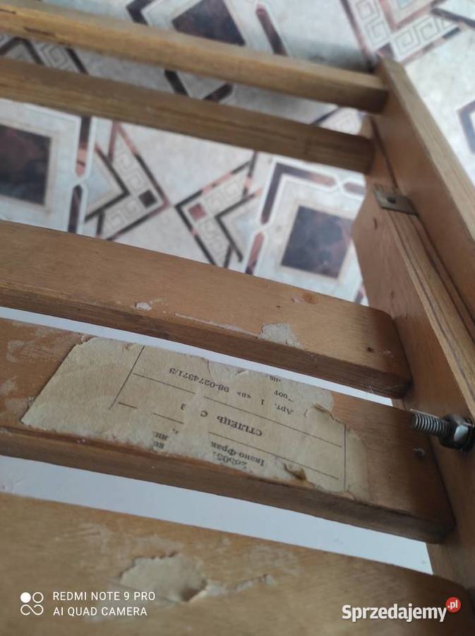 krzesła składane drewniane 3 Lubin