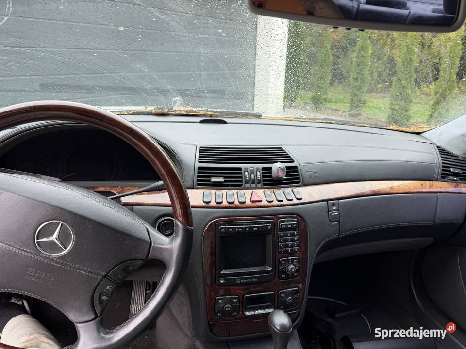 Mercedes W220 Deska rozdzielcza skóra kujawsko-pomorskie Bydgoszcz