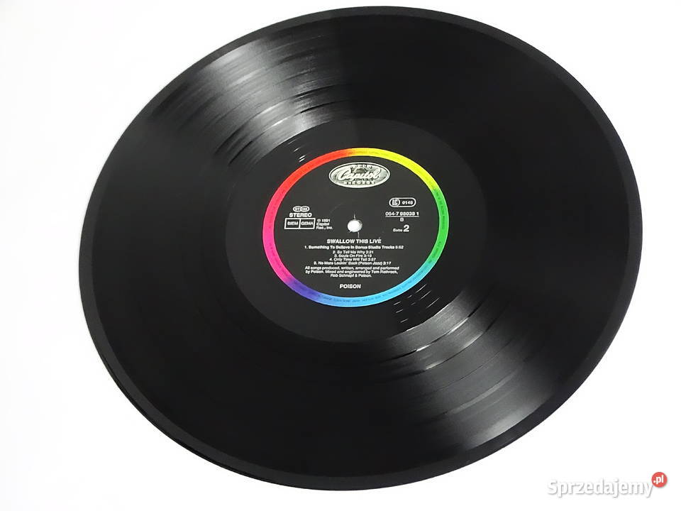 Winyl POISON Swallow This Live 1991 Biłgoraj sprzedam