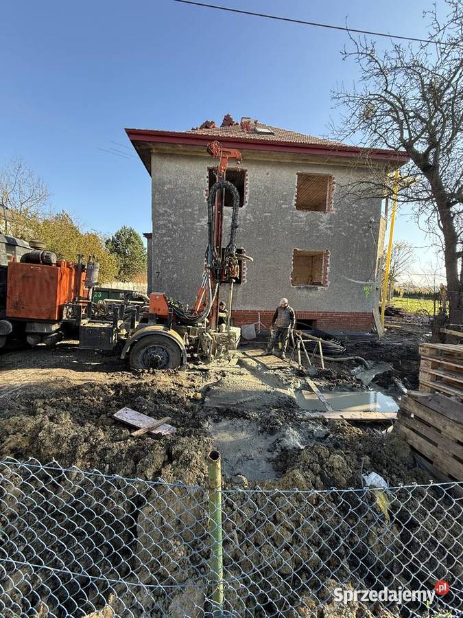 Gruntowa Pompa ciepła NIBE 6kW montaż odwierty Oława