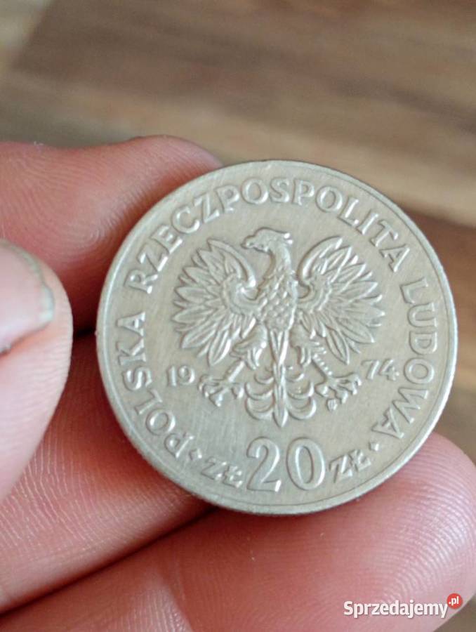 Sprzedam monete 20 zl 1974 Marceli Nowotko Numizmatyka Chełm