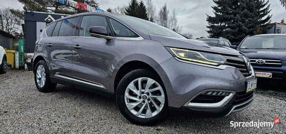 Renault Espace 16 D 160 Ledy 7Os AUTOMAT światła do jazdy dziennej Świdnica