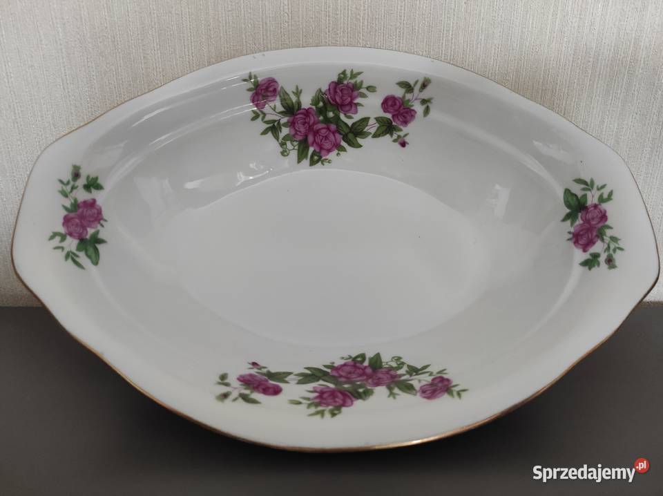 Półmisek salaterka porcelana chińska podlaskie Warpechy Stare