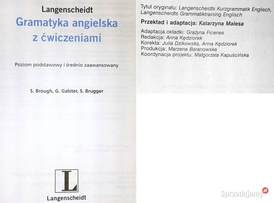 Gramatyka angielska z ćwiczeniami Langenscheidt miękka Chełm
