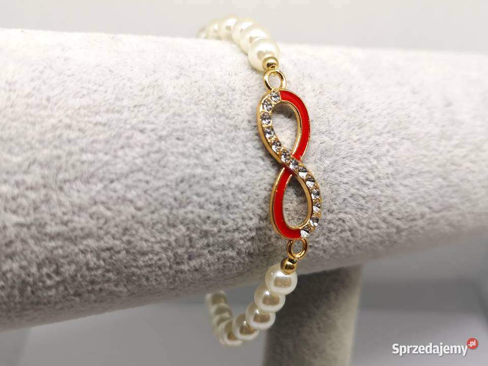 Bransoletka damska ze znakiem nieskończoności Kielce