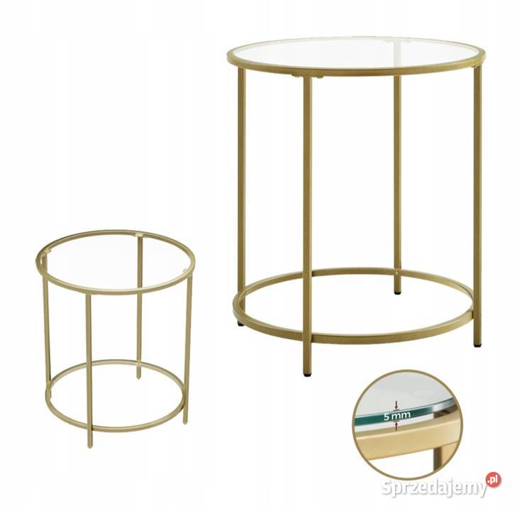 Stolik Songmics LGT20G okrągły 50 x 50 x 55 Ryki