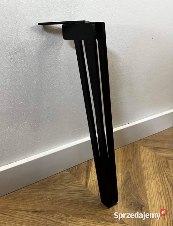 Czarna Noga metalowe Nogi loft Stolik kawowy 70 Bochnia